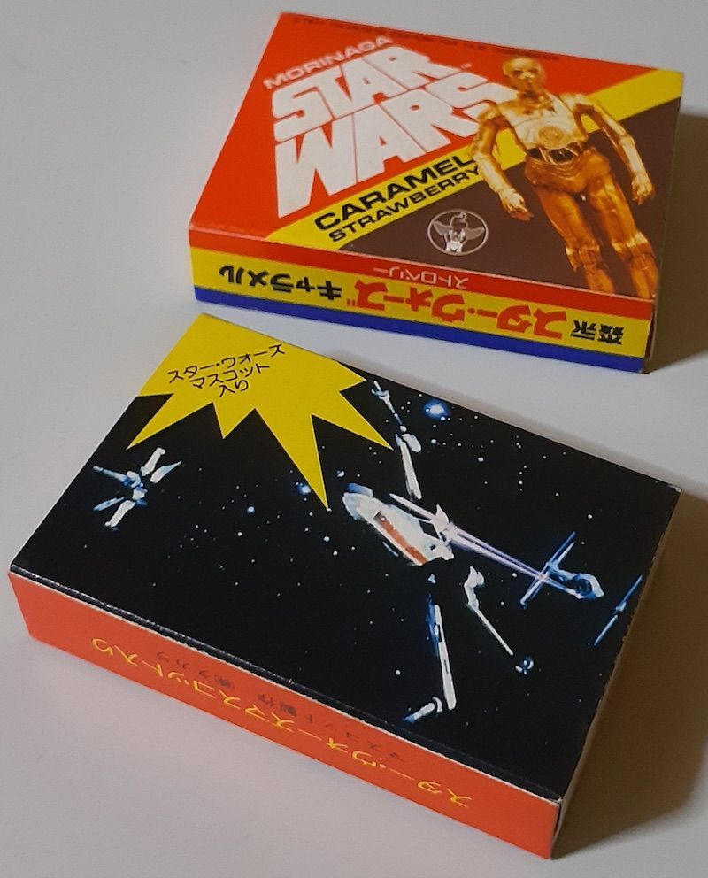 5378 スターウォーズ キャラメル空箱・マスコット空箱・キャラメル包み