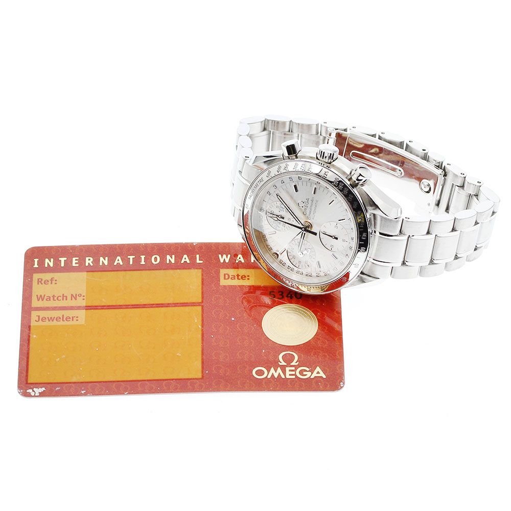 オメガ OMEGA 3523.30 スピードマスター トリプルカレンダー クロノグラフ 自動巻き メンズ 保証書付き_900144