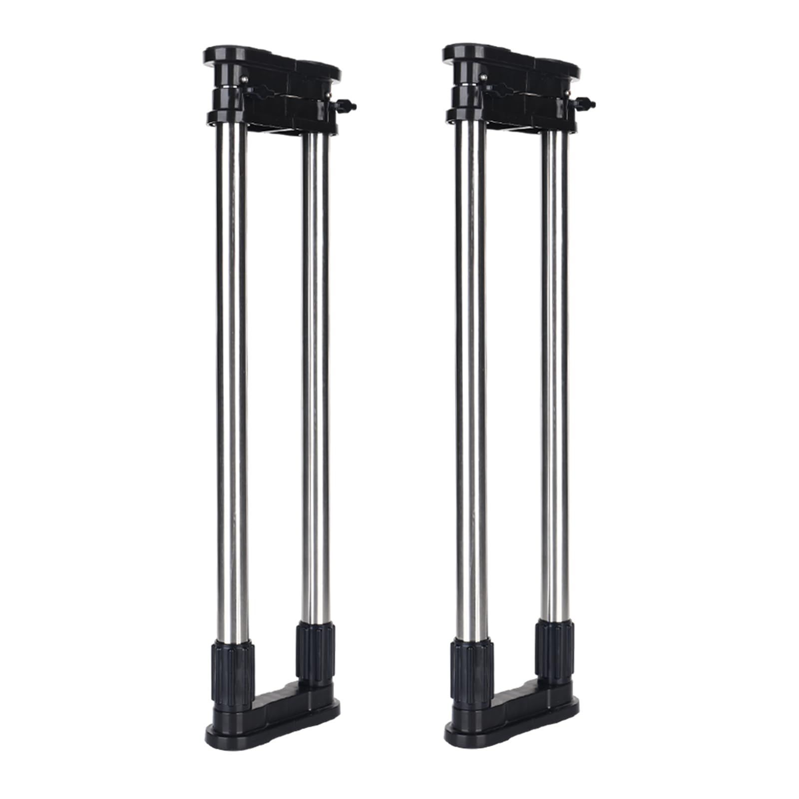 Size:45~70cm_Color:ブラック HeshiJ 家具転倒防止伸縮棒 転倒防止用 つっぱりポール 家具転倒防止ポール つっぱり棒 転倒防止 突っ張り棒 地震 耐震対策 強力 地震対策 防災グッズ（2本入り） (ブ