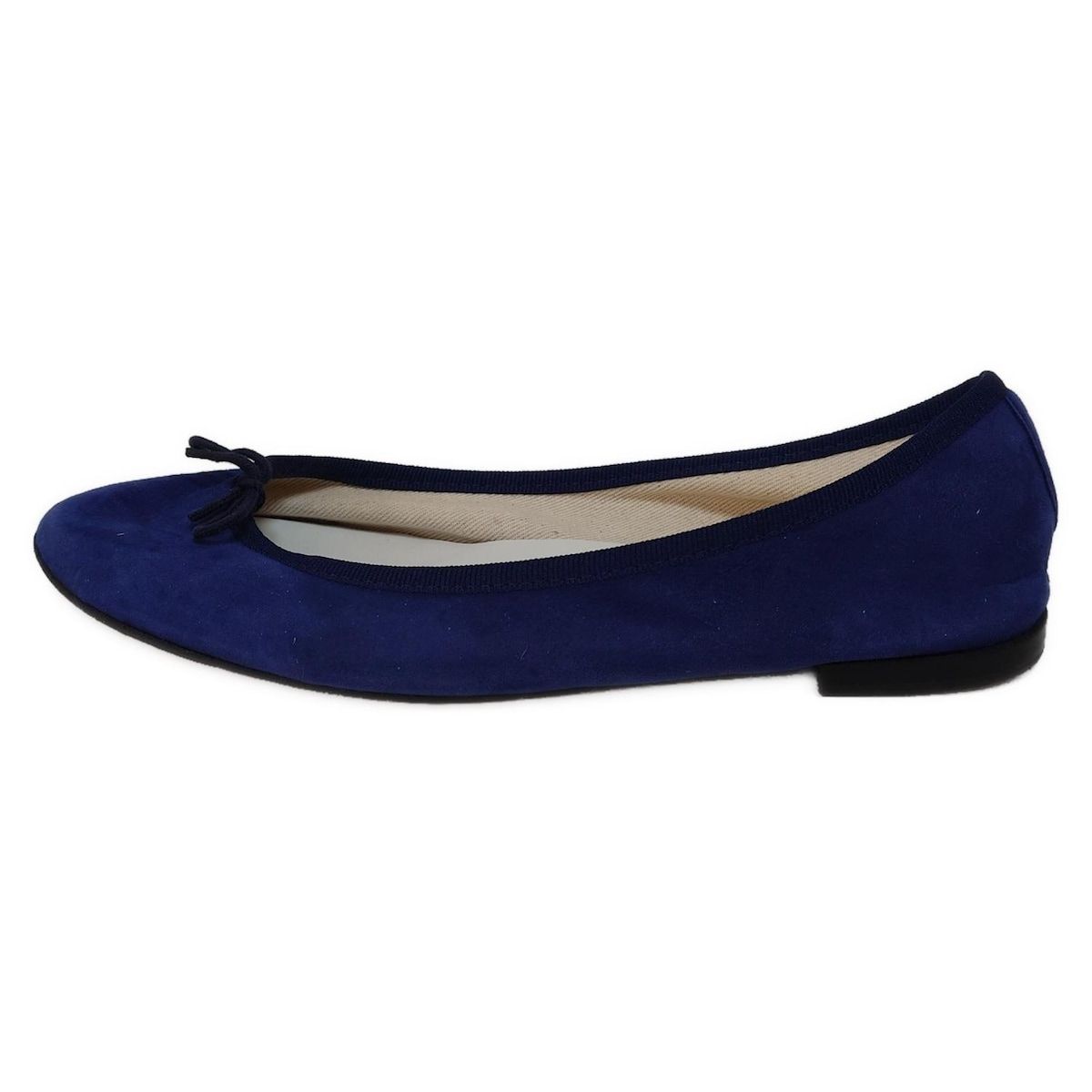信頼への信頼 フラットシューズ repetto(レペット) 39 ネイビー - レディース 靴