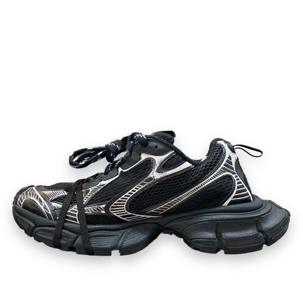 27.5cm相当 BALENCIAGA 3XL スニーカー ブラック ホワイト