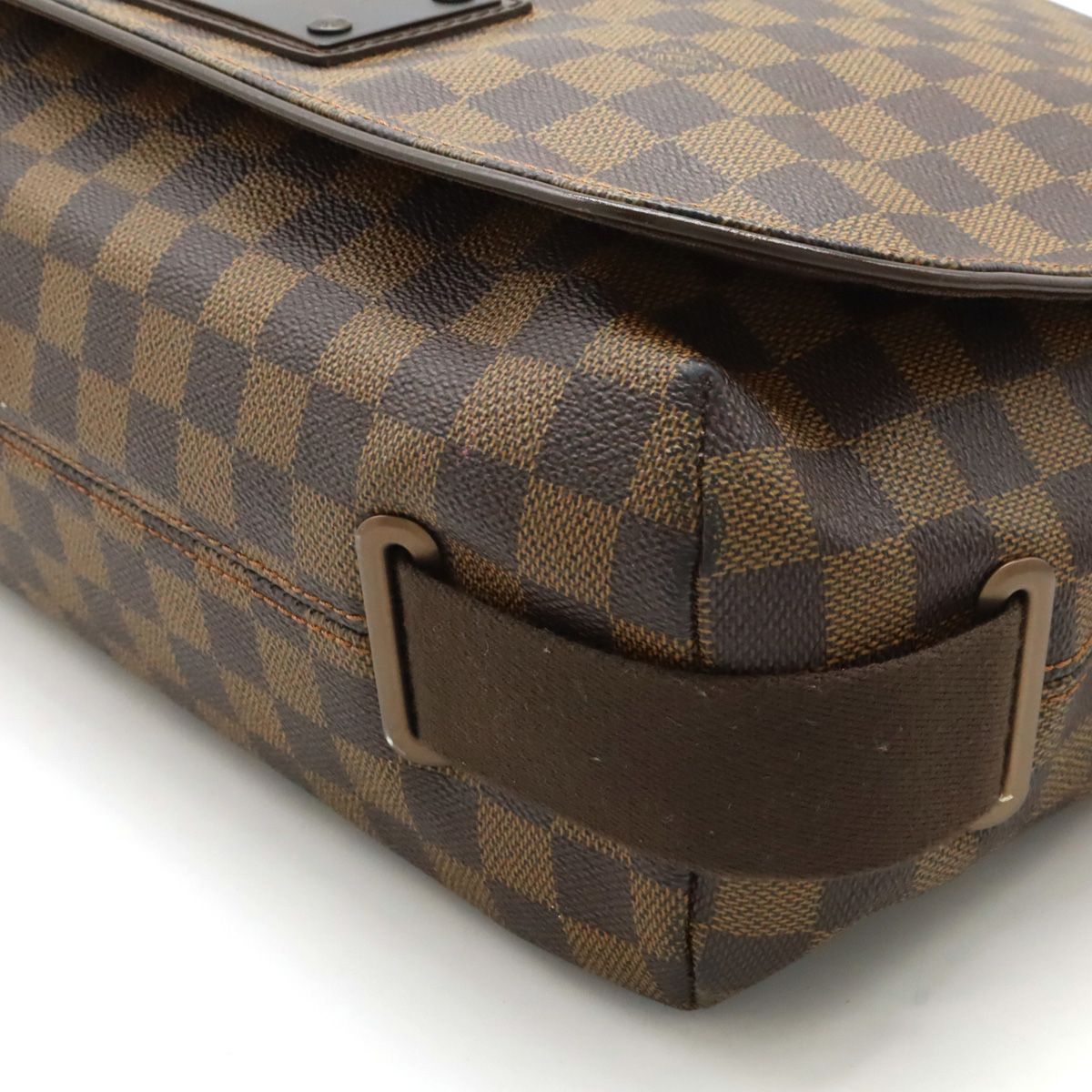 LOUIS VUITTON ルイ ヴィトン ダミエ ブルックリンGM ショルダーバッグ