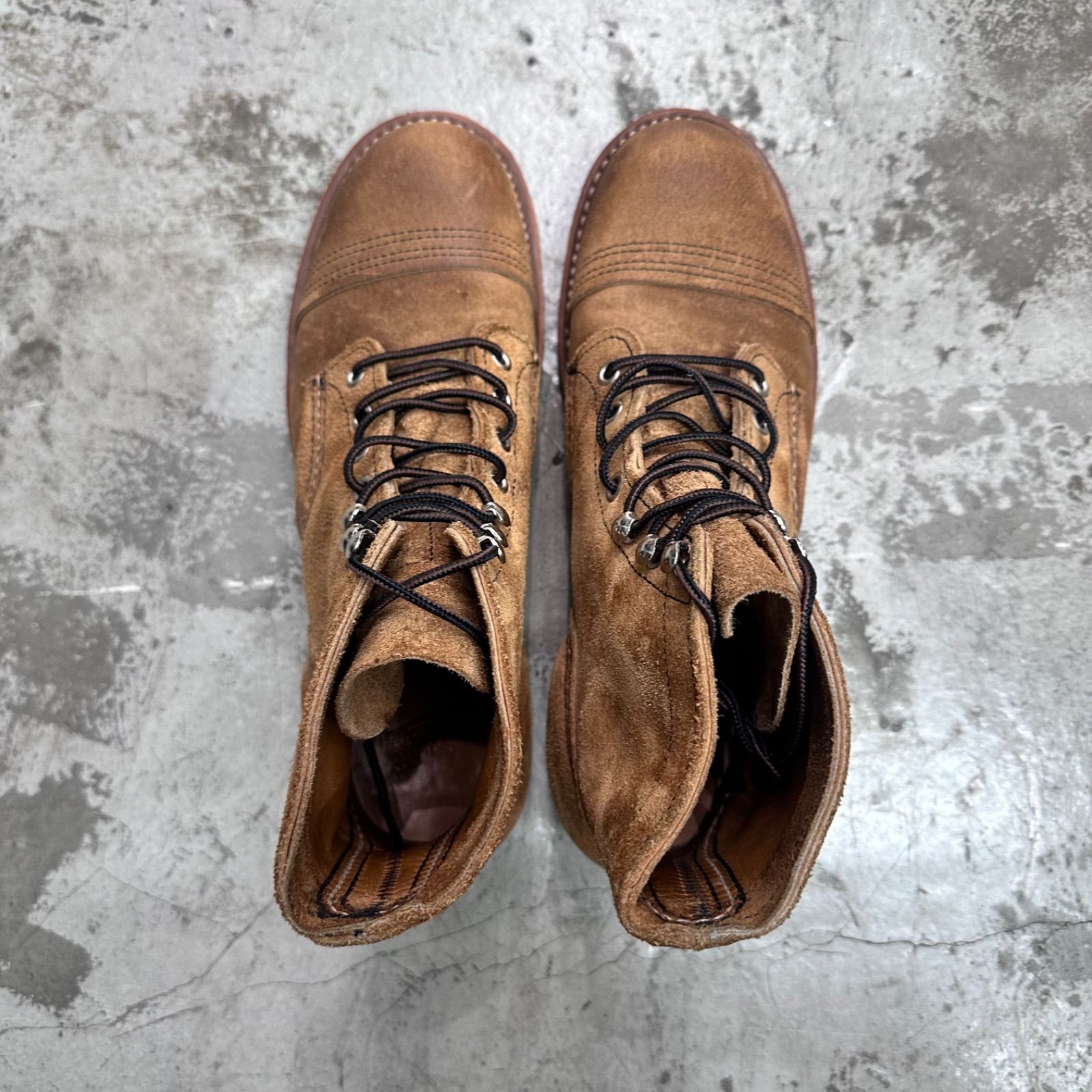 参考上代55550円 RED WING Iron Ranger アイアンレンジャー スエード 