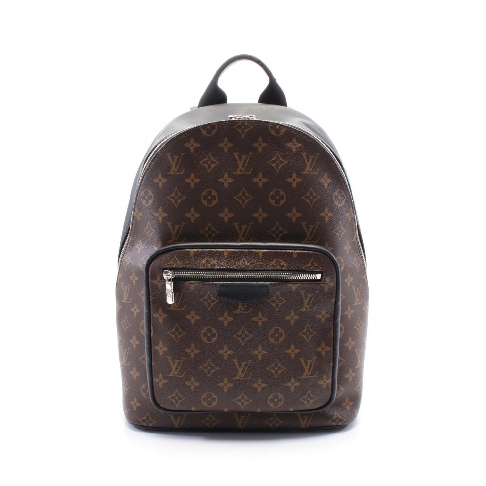ルイ ヴィトン LOUIS VUITTON リュックサック バックパック ジョッシュ NV M45349 ブラック PVCコーティングキャンバス レザー ジョッシュ NV メンズ Used A