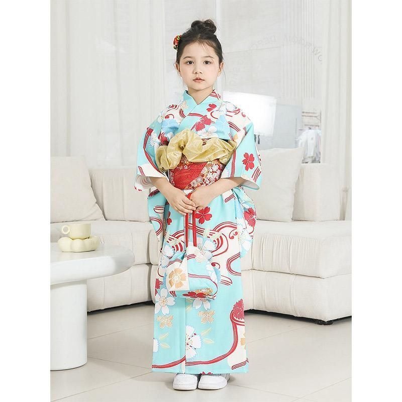 七五三 着物 753 女の子 着物セット子ども用着物 着物ドレス 写真撮影