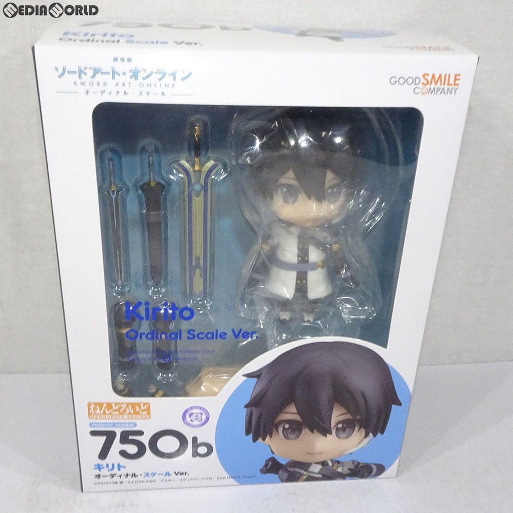 ねんどろいど 750b キリト オーディナル・スケール Ver. 劇場版 ソードアート・オンライン -オーディナル・スケール- 完成品 可動フィギュア グッドスマイルカンパニー