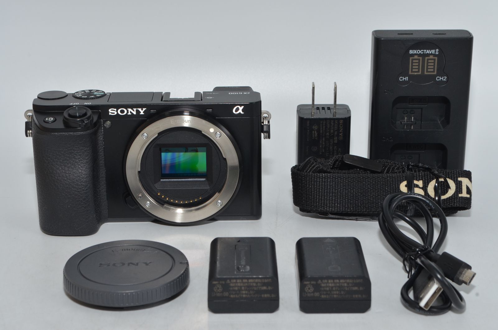 ソニー α6100 ILCE-6100 ボディ ブラック SONY α6100 ILCE-6100