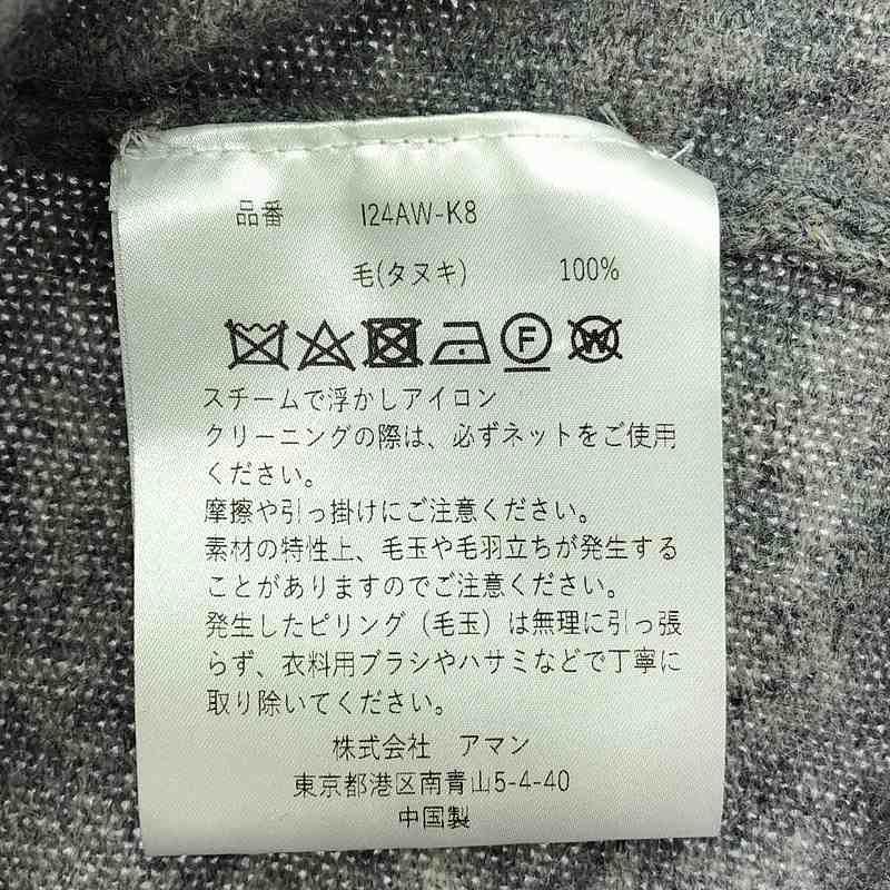 INSCRIRE / アンスクリア | 2024AW | Racoon Line Sweater