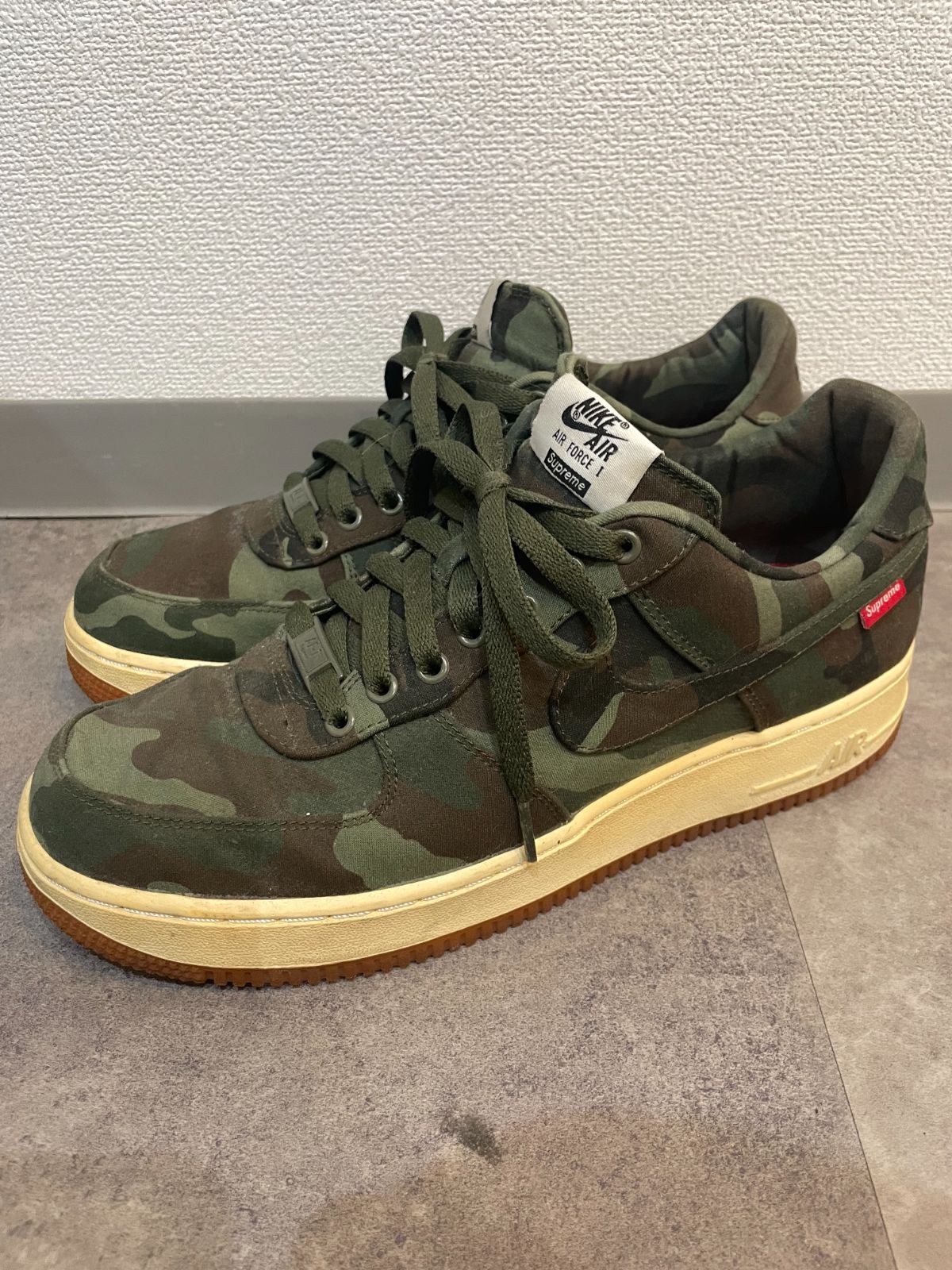 Air force 1 shop low supreme camouflage