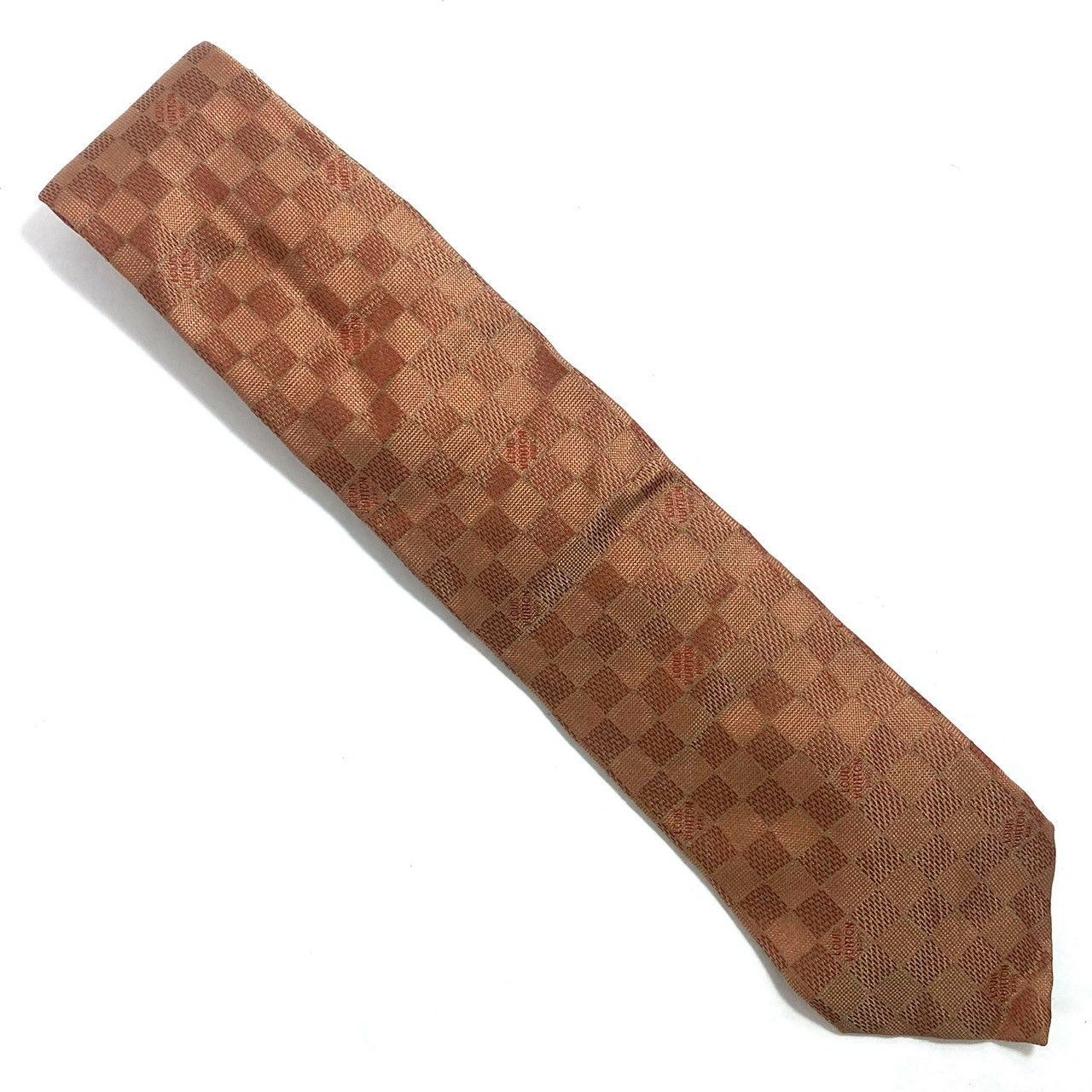 LOUIS VUITTON】ネクタイ SILK/シルク 100% クラヴァット ダミエ
