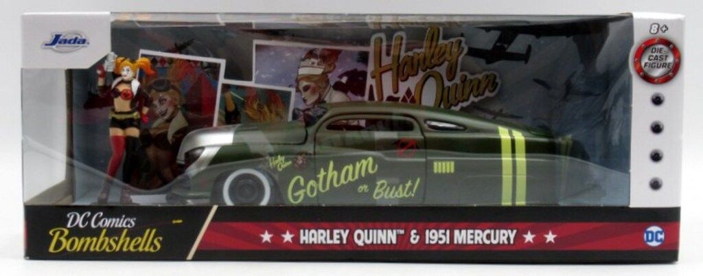 JadaTOYS 1/24 HARLEY QUINN&1951 MERCURY 30456 - メルカリ