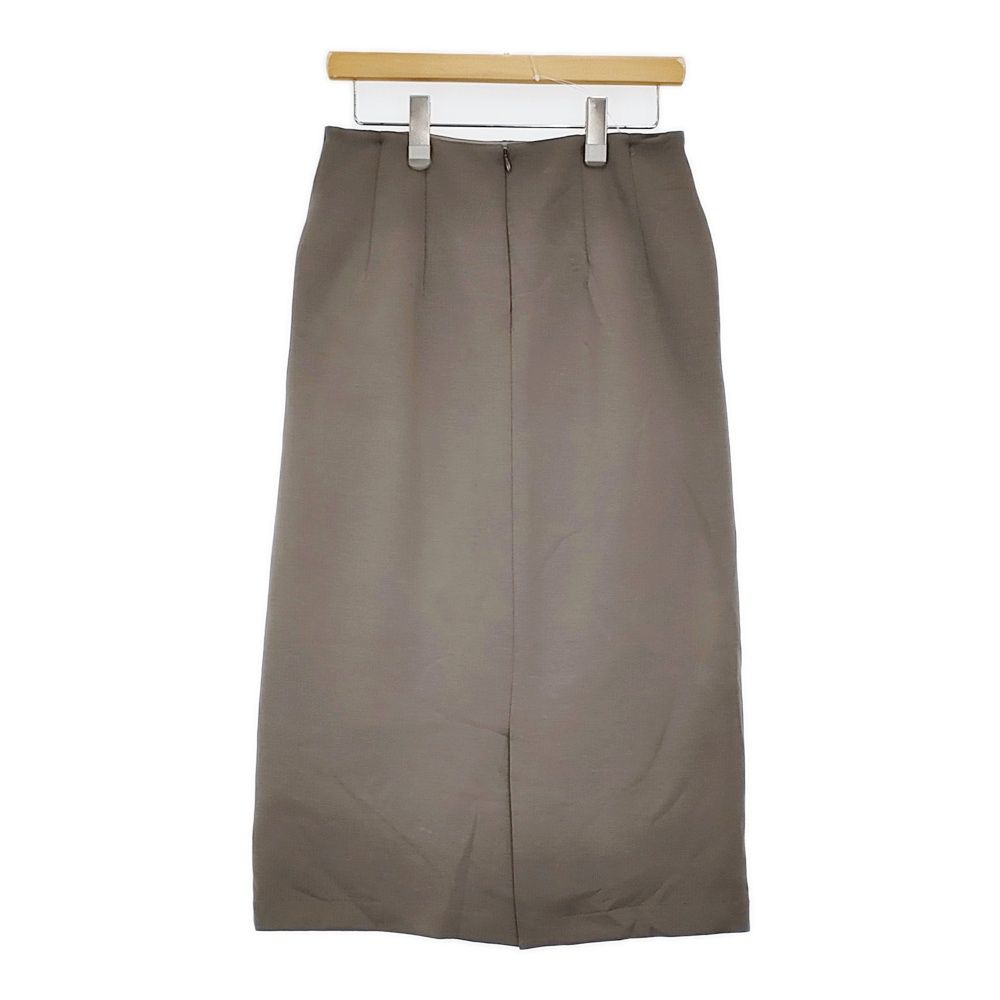 BEARDSLEY ♥品 ダンボールタイトスカート サイズ2 定価18700円 ロングスカート 24AW グレー レディース ビアズリー 5-1011T♪