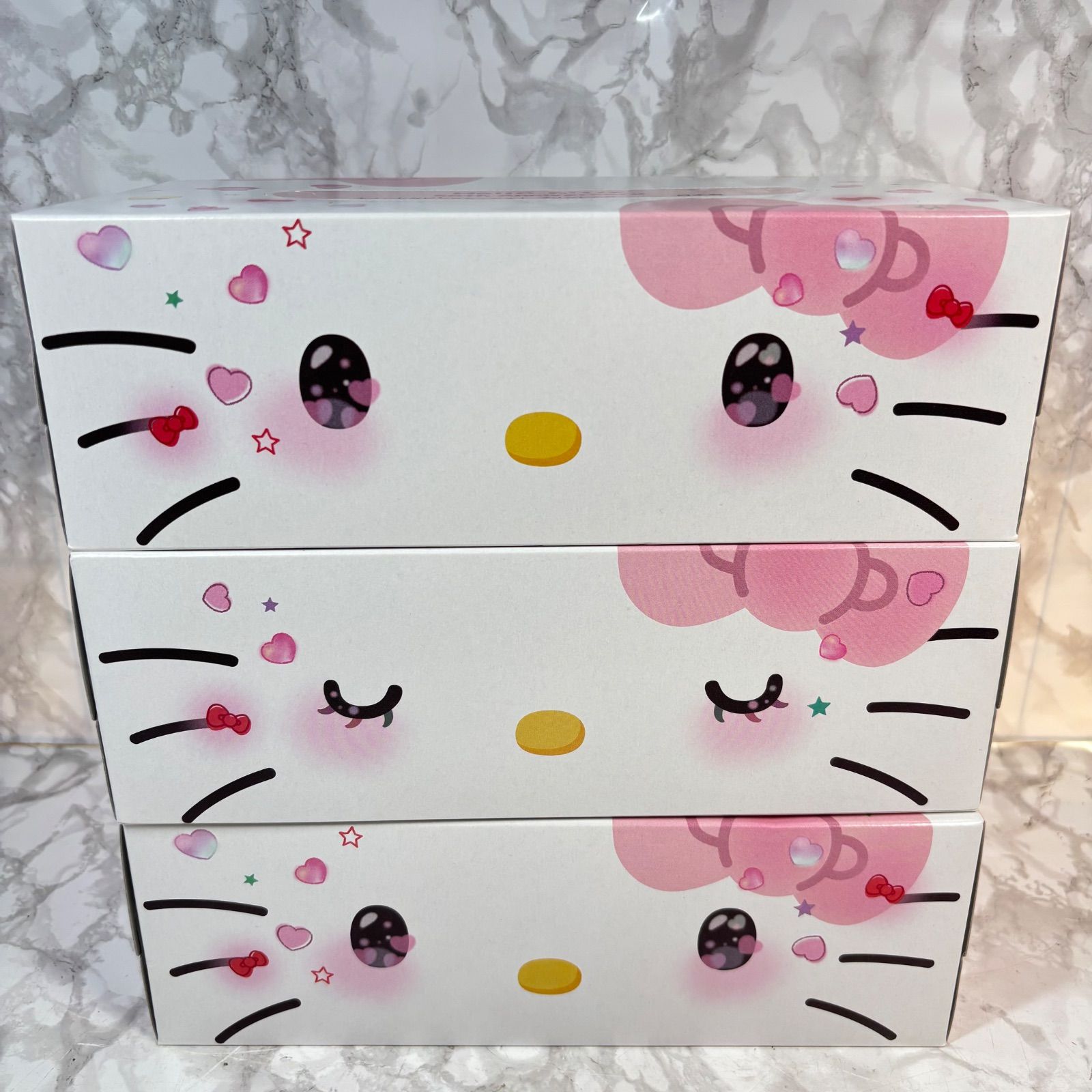 新品未開封 サンリオ ハローキティ ティッシュ ボックス 限定デザイン