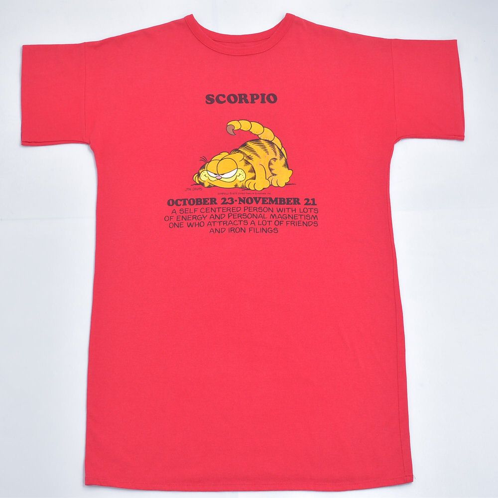 90s ビンテージ ガーフィールド スウェット 白 でかプリント デカプリント