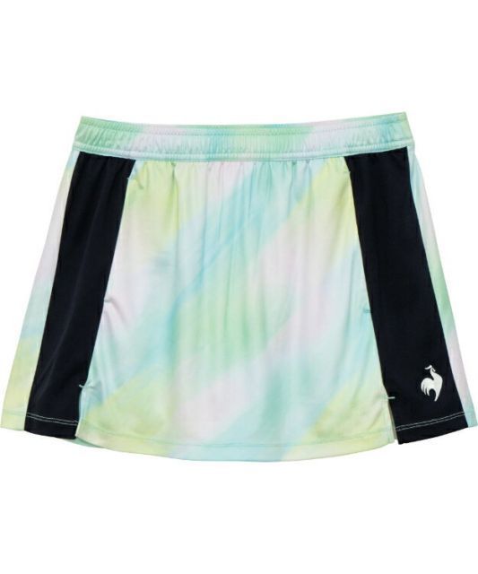 le coq sportif ルコック ゲームスコート グリーン S QTWWJE06 GR | スポーツ 衣類 服 ウエア ボトムス スカート テニステニス用品 サンスクリーン 紫外線 伸縮性 シンプル クーリング効果 ユニフォー