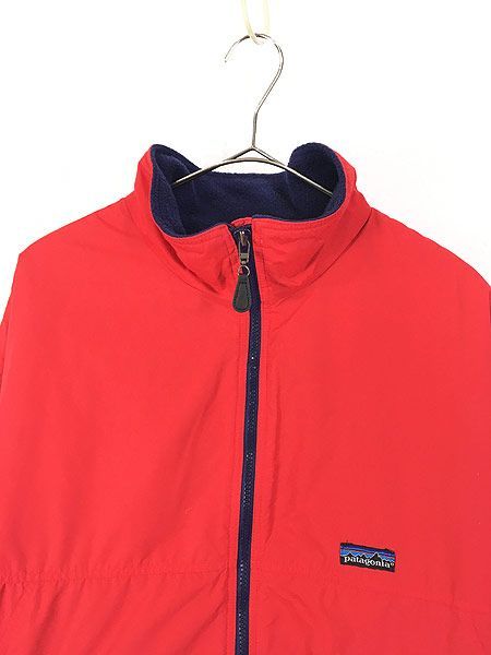 古着 80s USA製 Patagonia 裏地フリース シェルド シンチラ シェル