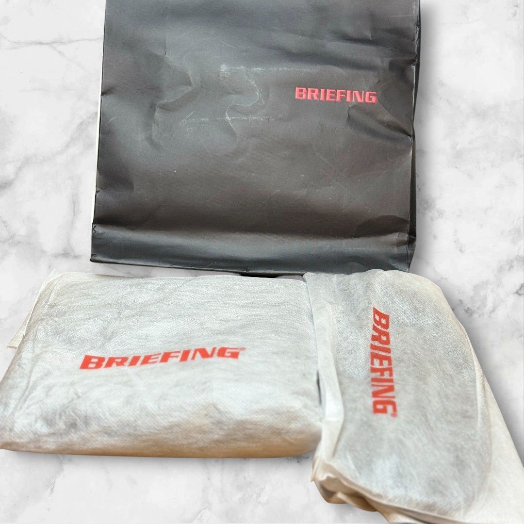 ♥ ブリーフィング BRIEFING × ディーンアンドデルーカ DEAN - DELUCA コラボ サコッシュ トート ＆ ポーチ 2点セット ブラック 黒 ナイロン