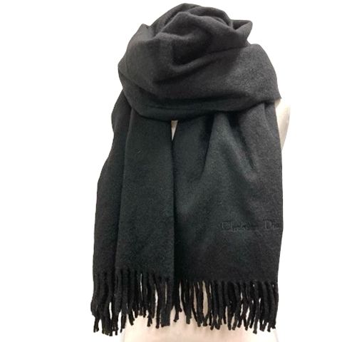 クリスチャンディオール Christian Dior マフラー ストール ウール