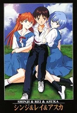 エヴァ　ＣＤＭカード Ｎ６４ゲームソフト封入特典　非売品 シンジ＆アスカ＆レイ エヴァ CDMカード N64ゲームソフト封入特典 非売品 シンジ