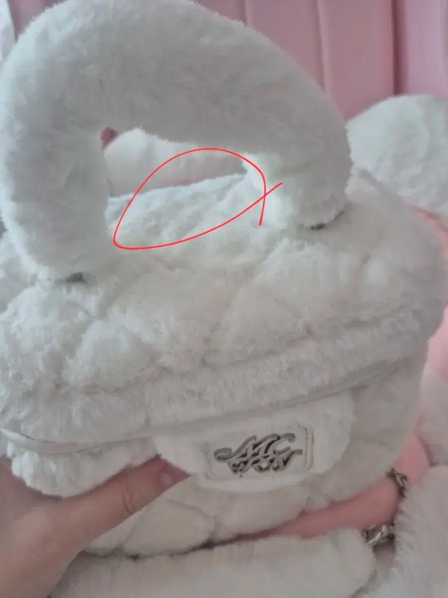 ミシェル・マカロン ファー バッグ ミシェルマカロン ファーバニティ