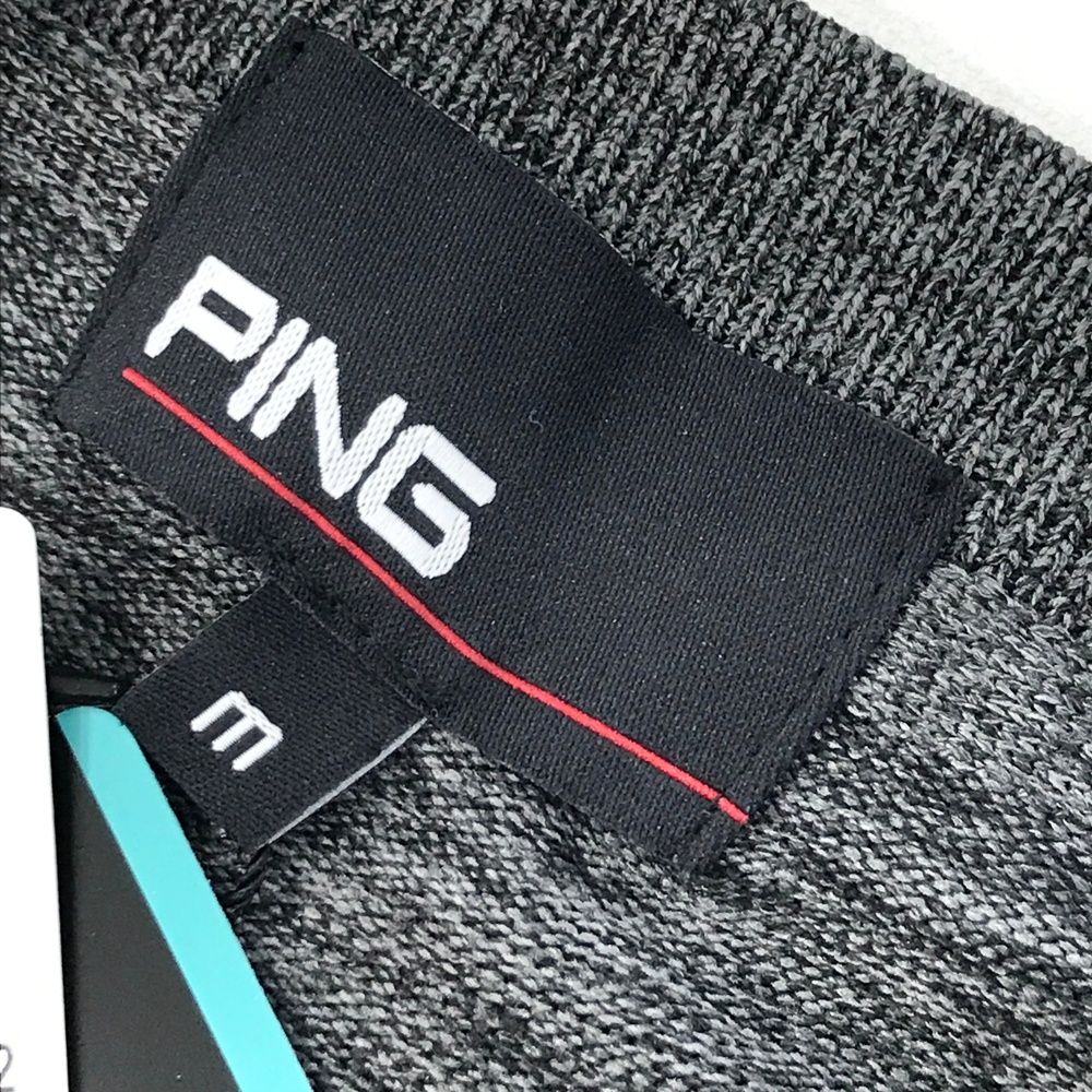 サイズ M PING ピン ニット セーター グレー系 240101526252 ゴルフウェア メンズ ストスト LLC-HASEGAWATOSO_COM