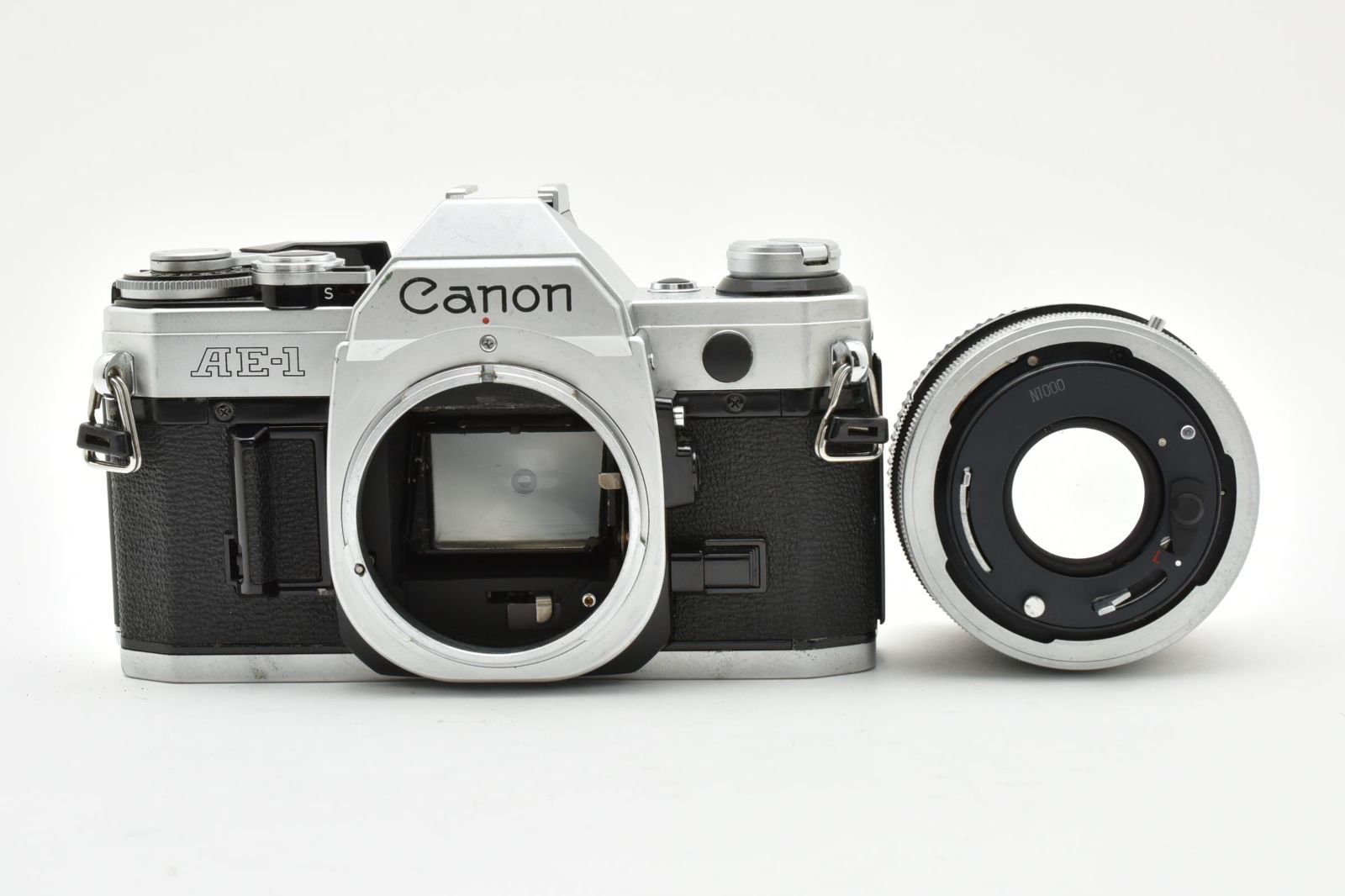 Canon／キヤノン AE-1 シルバー ボディ + FD 50mm F1.8 S.C