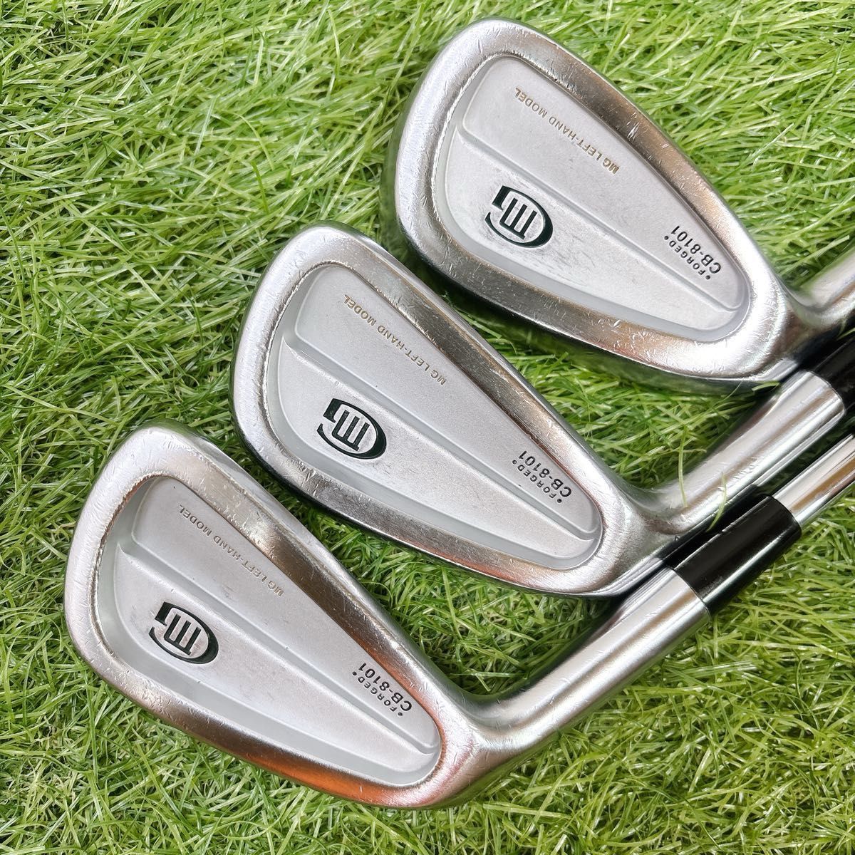 貴重なレフティ 三浦技研 CB-8101 FORGED S 6-PA DG 左 貴重なレフティ 三浦技研 CB-8101 FORGED フレックスS 6-PA DG