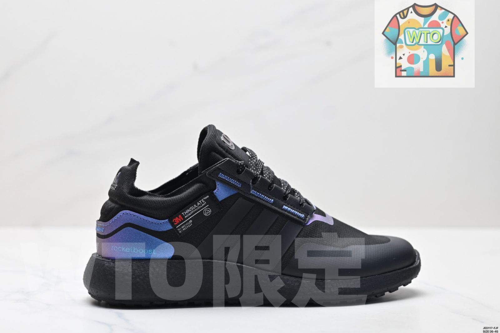 I689 24.0cm シャネル スニーカー ブラック レディース