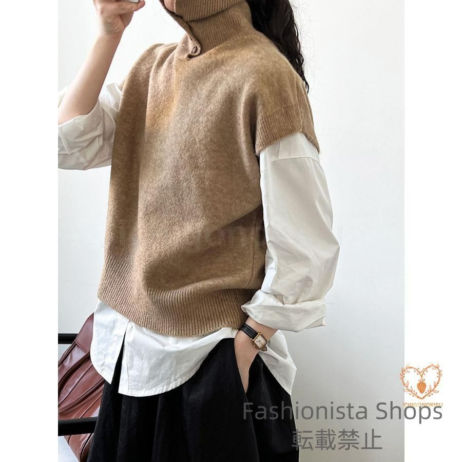 yukiemon＊ユキエモン 3Lニットベスト yukiemon＊ユキエモン 3Lニット