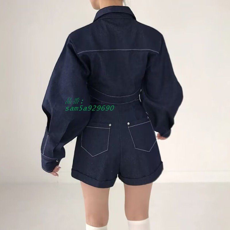 セットアップ デニム 韓国 ストリート モード Y2K ダンス レディース ショートパンツ 原宿系 衣装 ショート丈 HIPHOP am5a929690