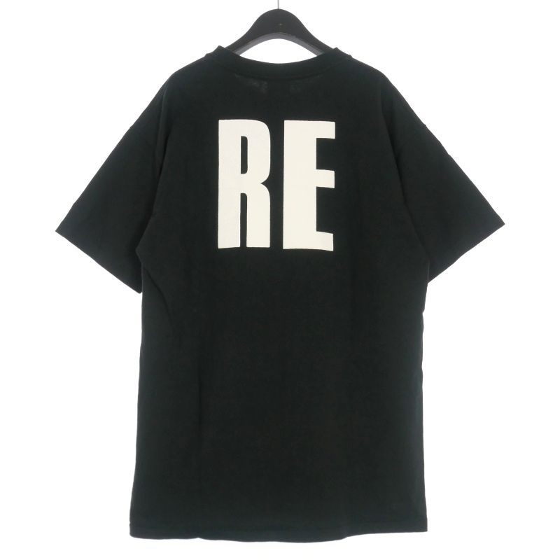 レディメイド READYMADE 22SS BIG RE TEE オーバーサイズTシャツ カットソー 半袖 XL ブラック 黒  RE-CO-BK-00-00-202 - メルカリ