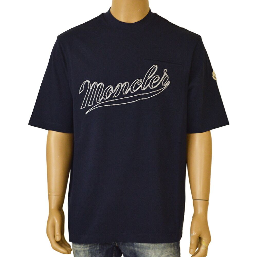 MONCLER モンクレール メンズ ブランドロゴ半袖Tシャツ 入替え