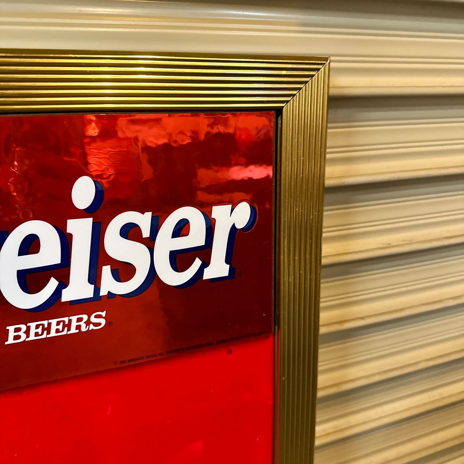 Budweiser（バドワイザー） メニューボード サインボード 1990 - メルカリ