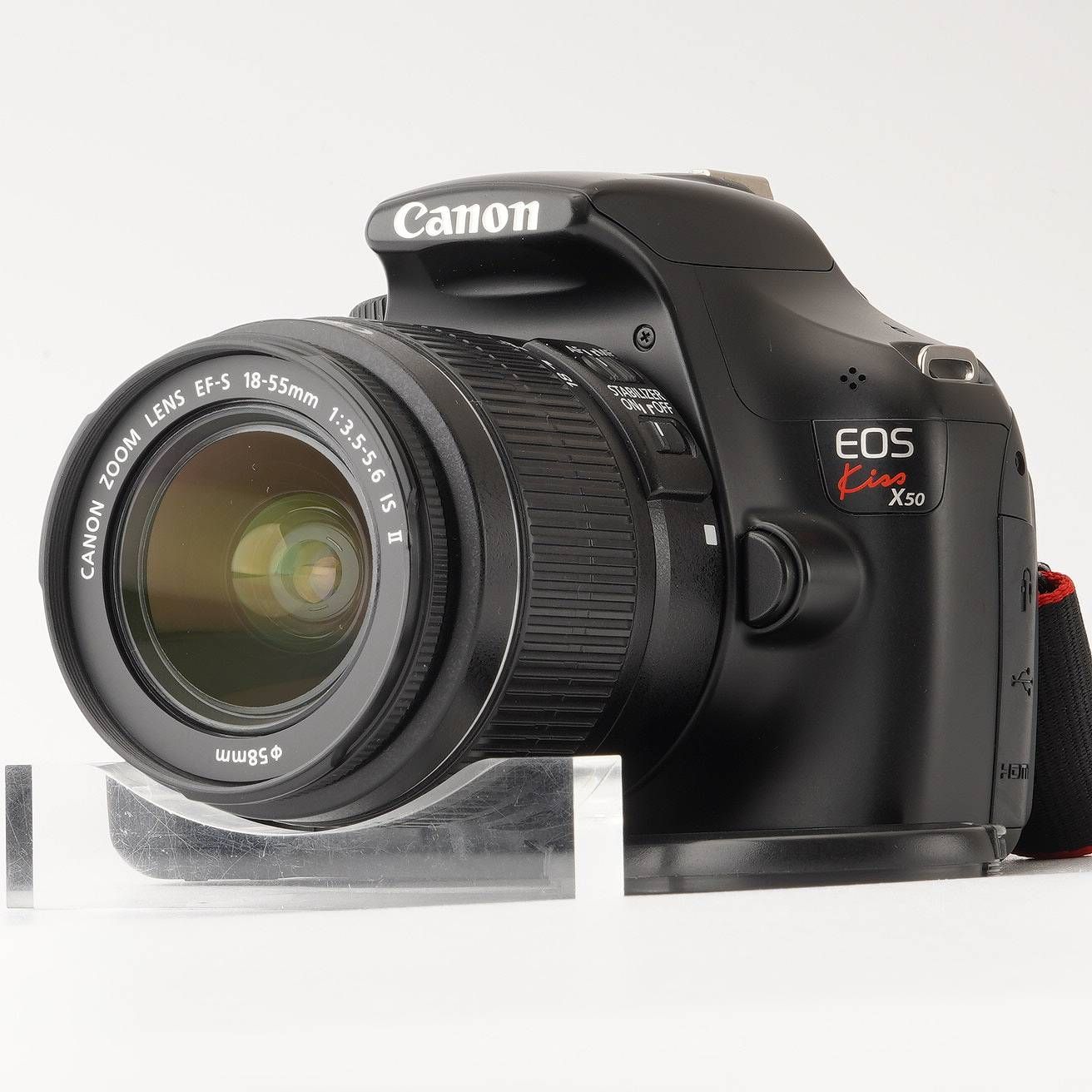 美品◇Canon キヤノン EOS Kiss X50 レンズキット◇デジタル一眼レフ