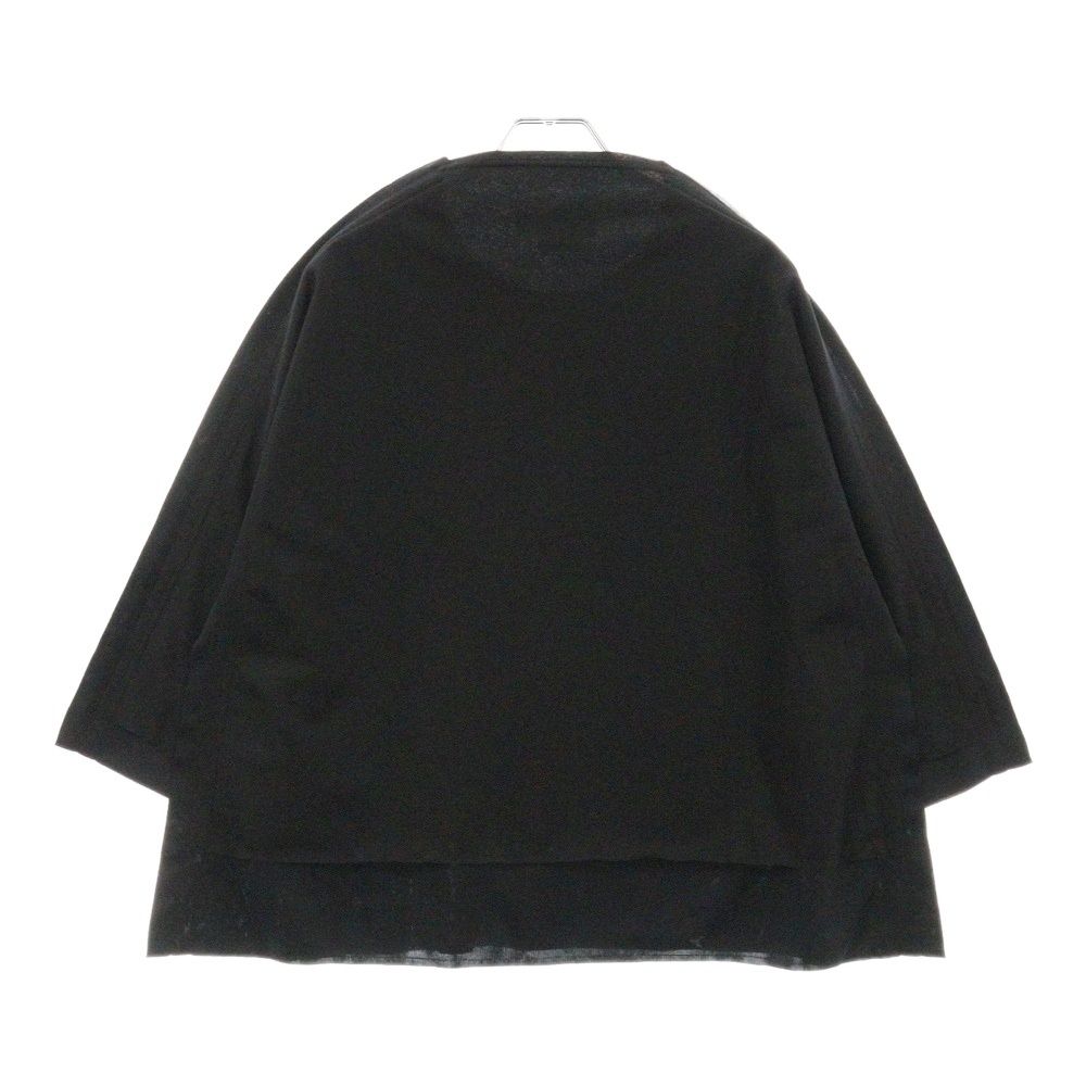 COMME des GARCONS - COMME des GARCONS COMME des GARCONS コムデギャルソンコムデギャルソン 22AW ポリエステルパッチワーク 長袖カットソー レディース ブラック RJ-T014 COMME des GARCONS COMME des GARCONS (コムデギャルソン