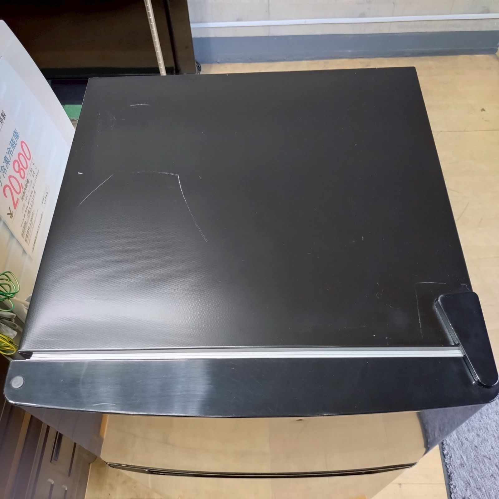 愛知岐阜/送料込★美品★ハイアール　130L冷凍冷蔵庫　JR-N130B　22年 冷蔵庫 ホワイト JR-N130B-W ［幅47.4cm /130L /2ドア /右開き