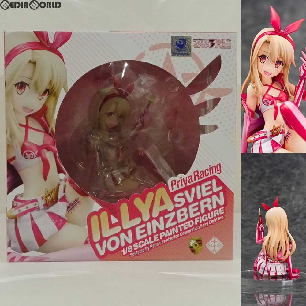 PLUS ONE - プラスワン ONLINESHOP限定 イリヤスフィール・フォン・アインツベルン PRIYA Racing Fate/kaleid liner(フェイト/カレイドライナー) プリズマ☆イリヤ ドライ!! 1/8 完成品 フィギュア プラスワン プラスワン ONLINESHOP限定 イリヤスフィール・フォン
