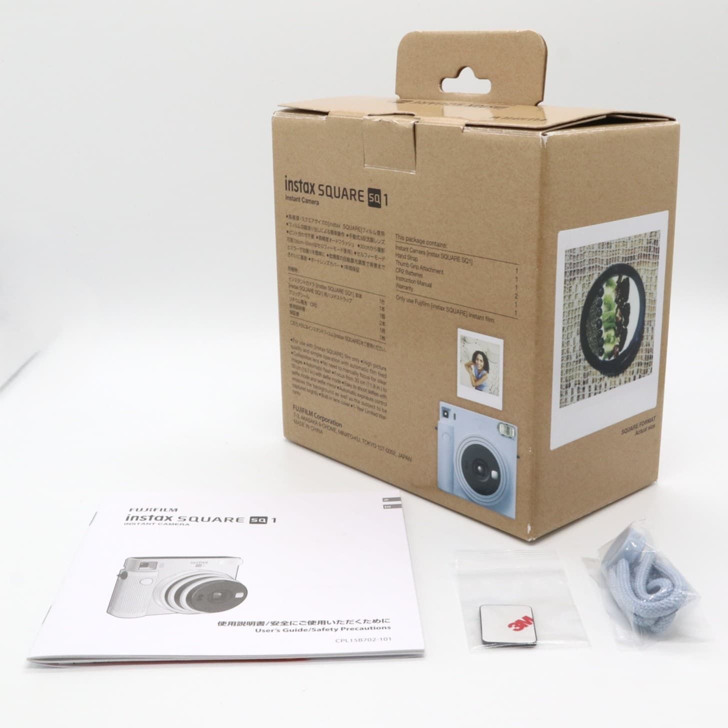 新品級》 チェキ instax SQUARE SQ 1 グレイシャーブルー FUJIFILM  