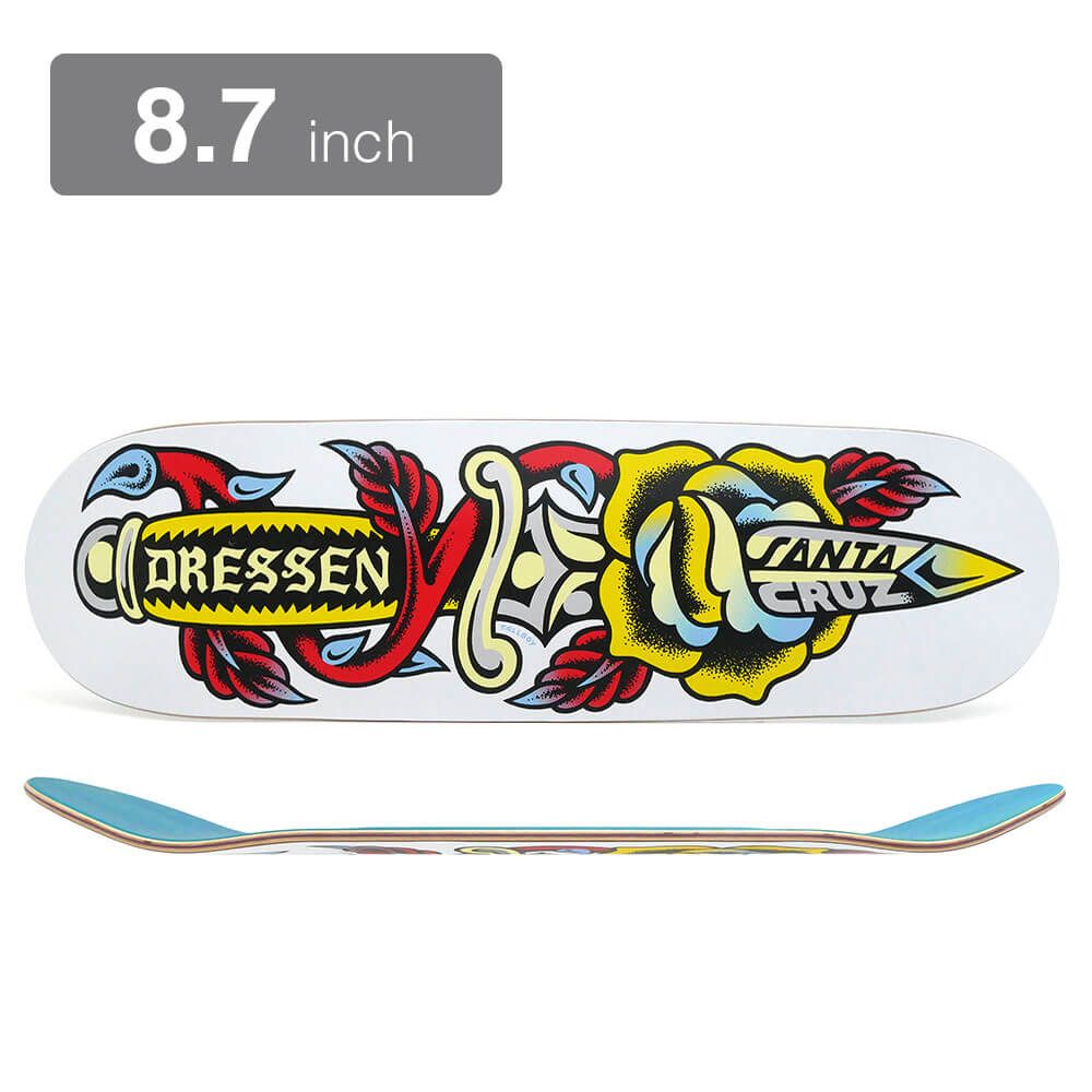 SantaCruz サンタクルーズ　スケボーデッキ　エリックドレッセン  復刻 Amazon | サンタクルーズ Eric Dressen Pup Reissue Skateboard