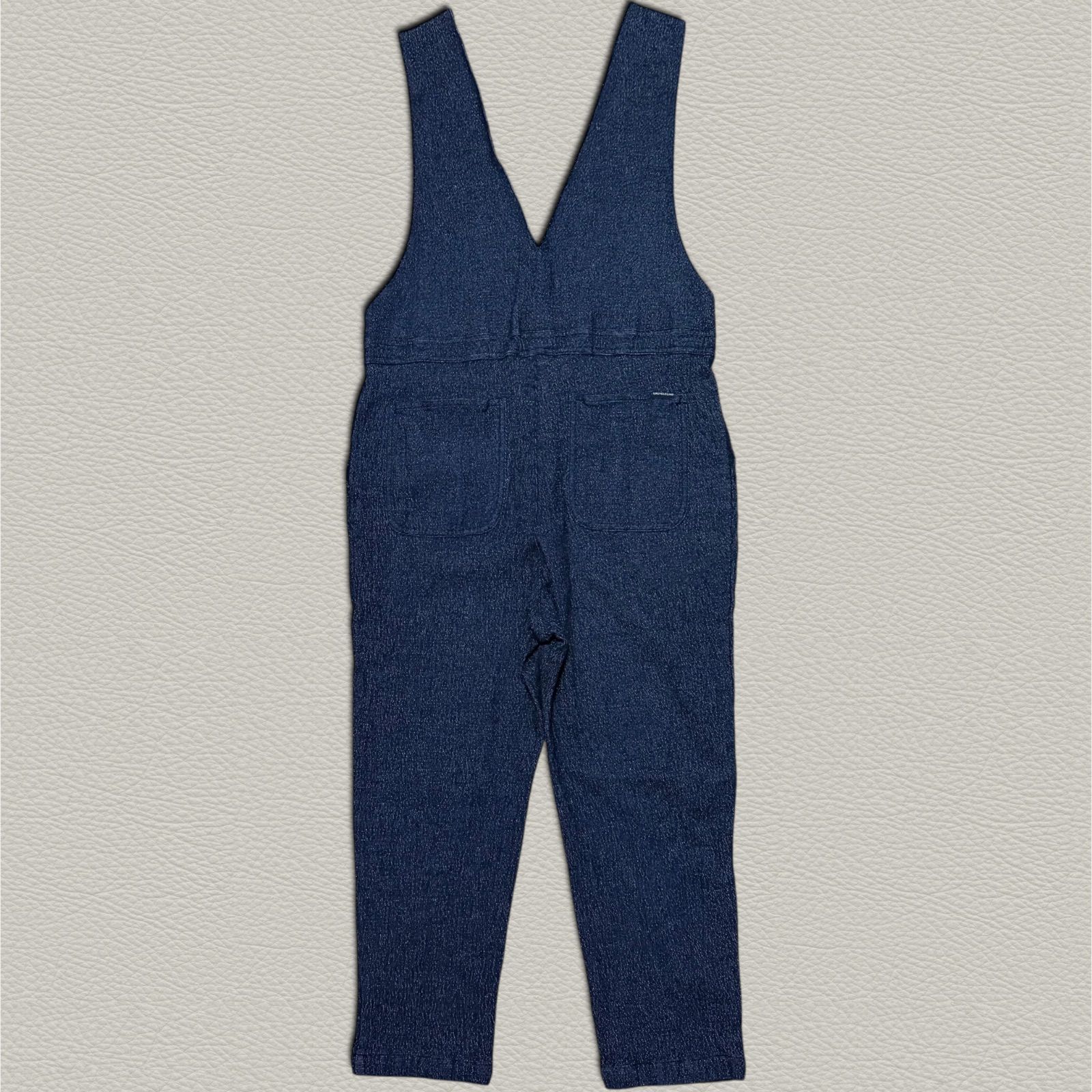 美品 22AW】nest Robe UPCYCLELINO ウール混デニムサロペット