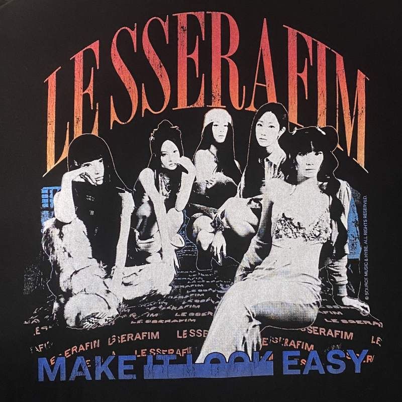 LE SSERAFIM x PEACHES PHOTO S/S T-SHIRT ルセラフィム ピーチーズ