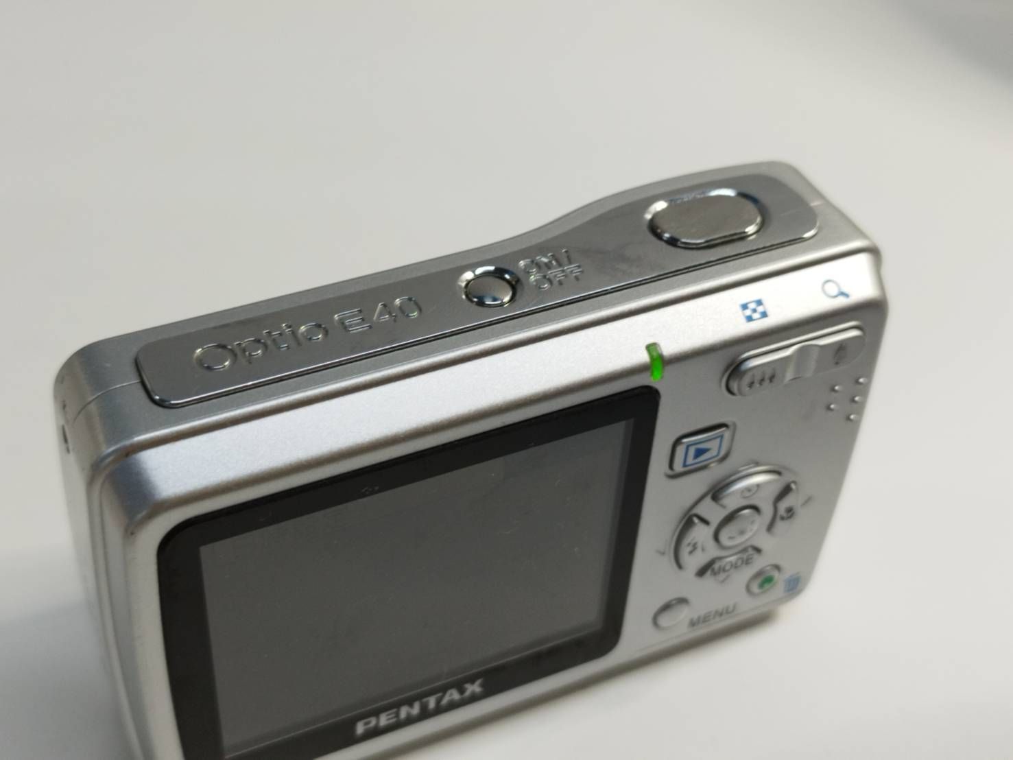 ジャンク】PENTAX Optio E40 シルバー デジタルカメラ - メルカリ