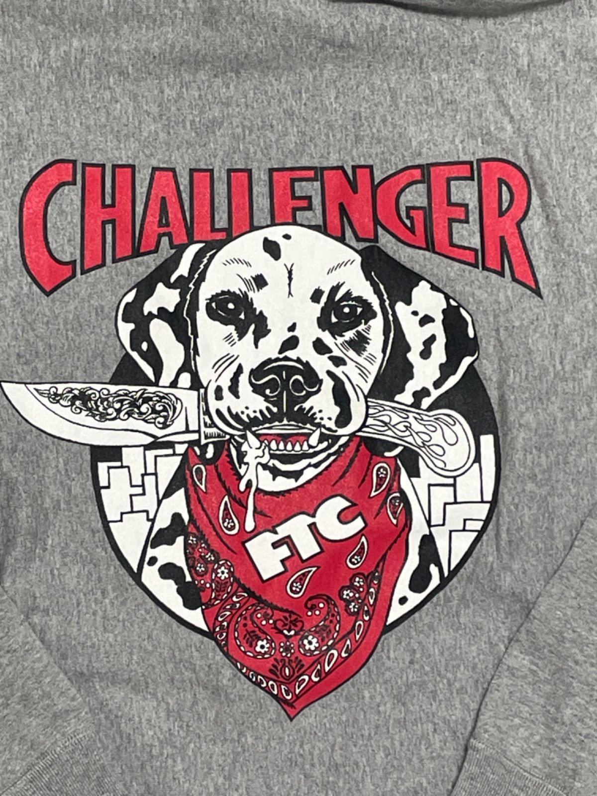 希少】challengerコラボ FTC×CHALLENGER プルオーバーパーカー XL 