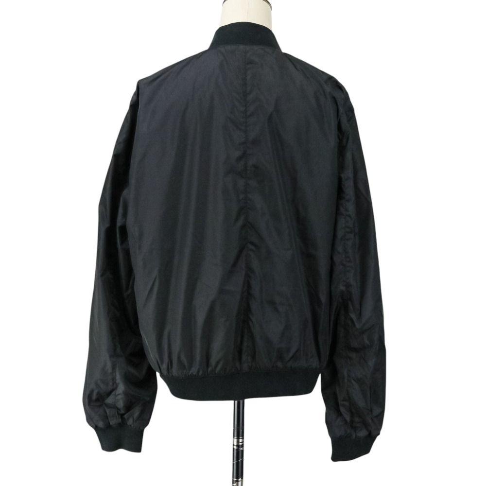 PRADA リバーシブル カモ柄ブルゾン パープル 48 配色プレート柄