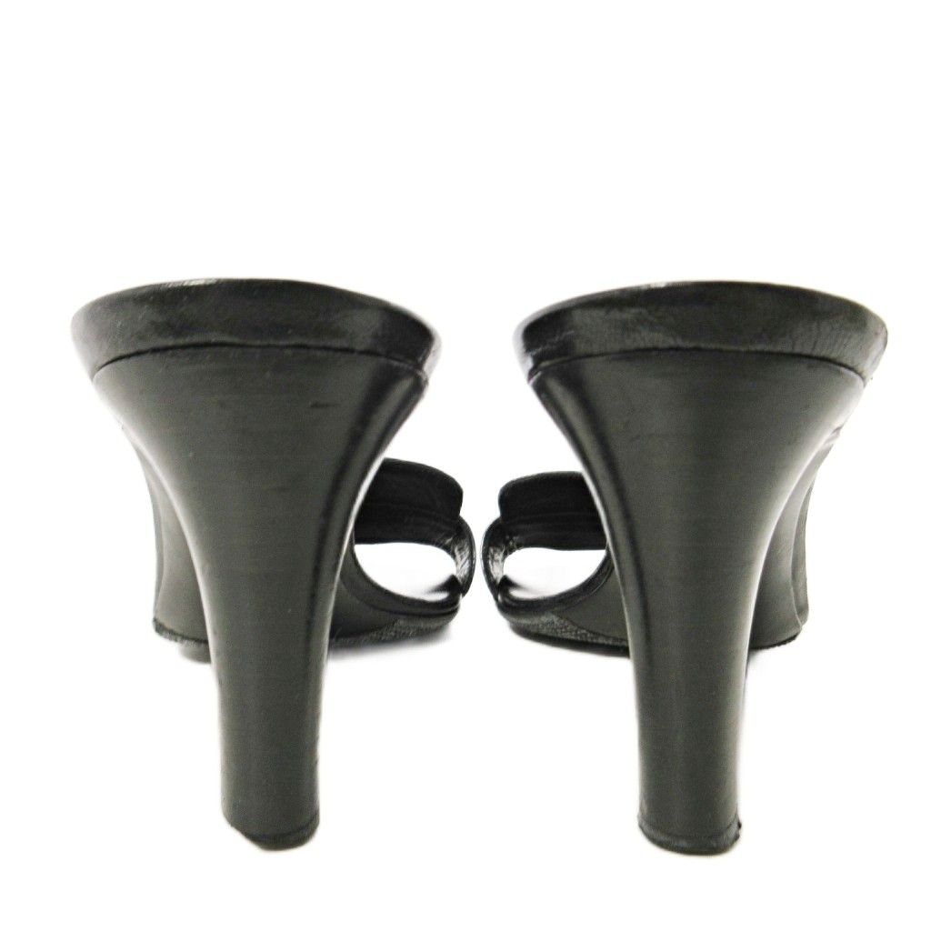 GUCCI　グッチ　ミュール　ブラック 中古・古着通販】GUCCI (グッチ) ミュール ブラック サイズ:38