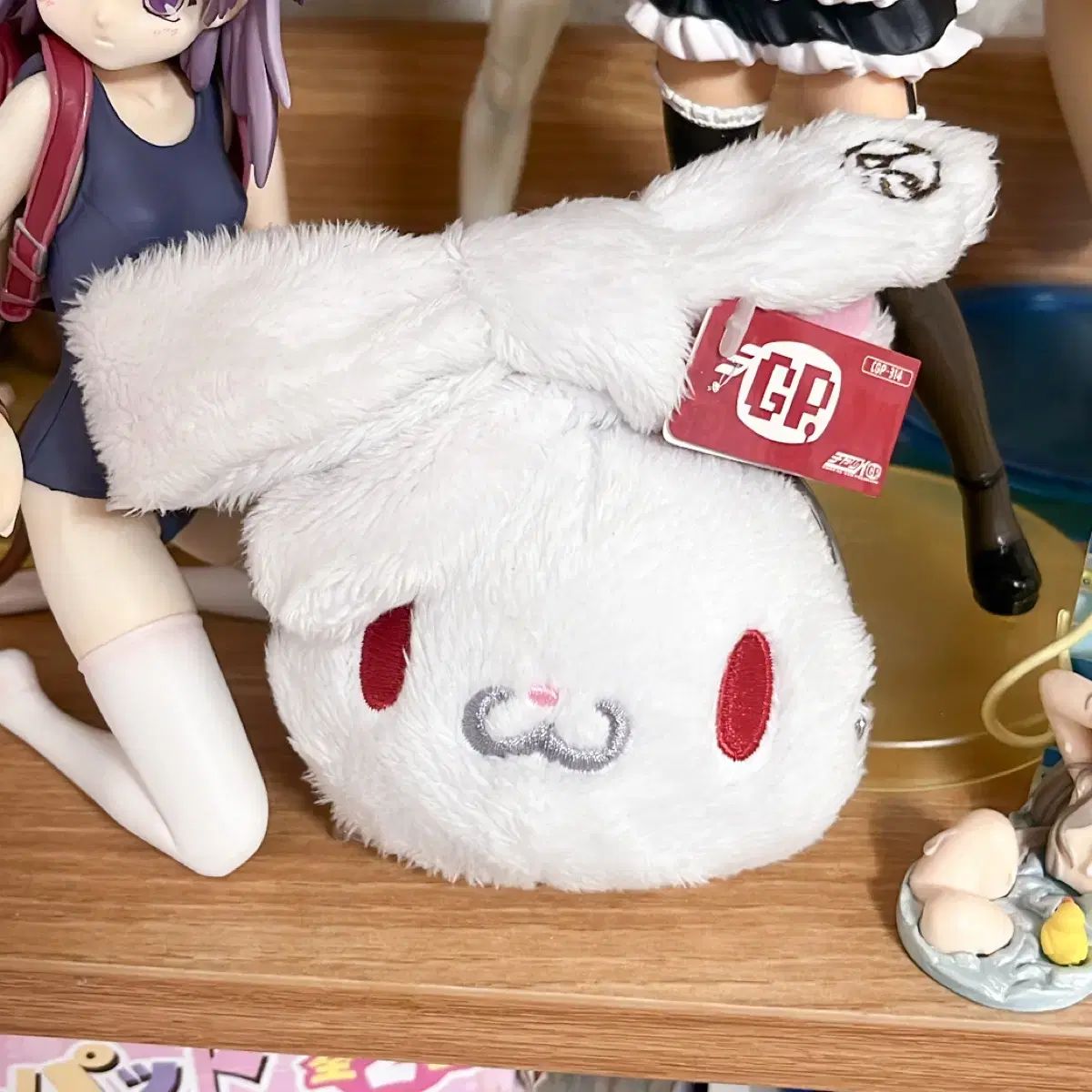 韓国産牛肉詐欺 汎用うさぎ 小銭入れ