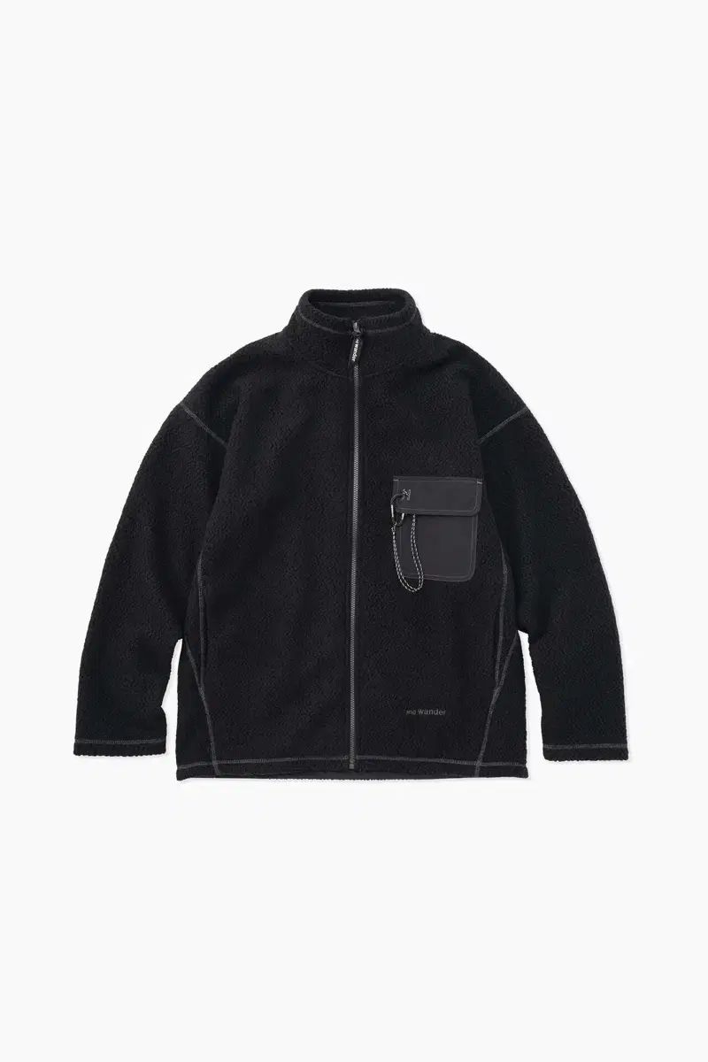 アンドワンダー ウール フリース L