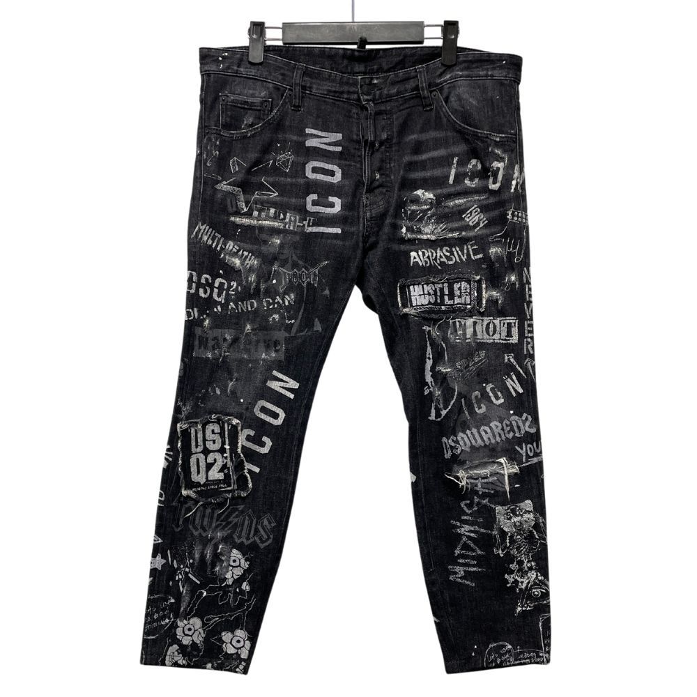 DSQUARED2 ディースクエアード 品番 S79LA0008 Cool Guy Jean プリント ...