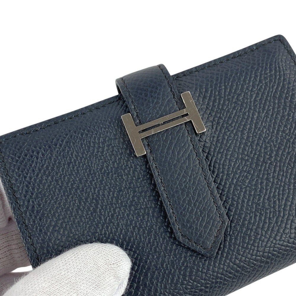 □美品□ エルメス ベアンミニ カード ケース 小銭入れ エプソン SS  