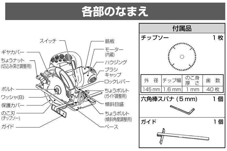 日立 丸ノコ